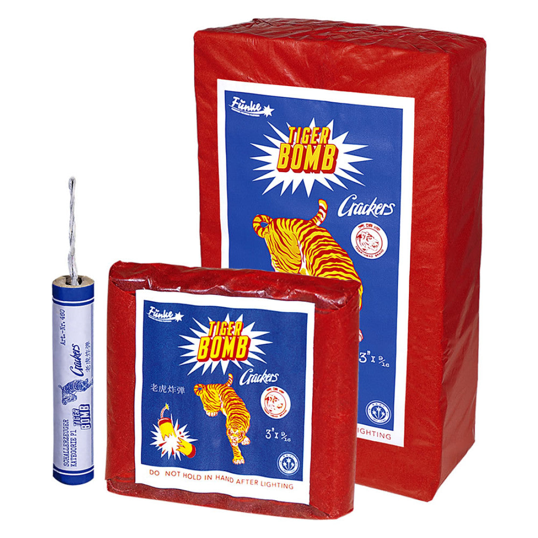 Funke China Böller A Tiger Bomb