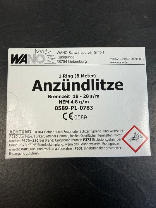 Wano Anzündlitze gelb