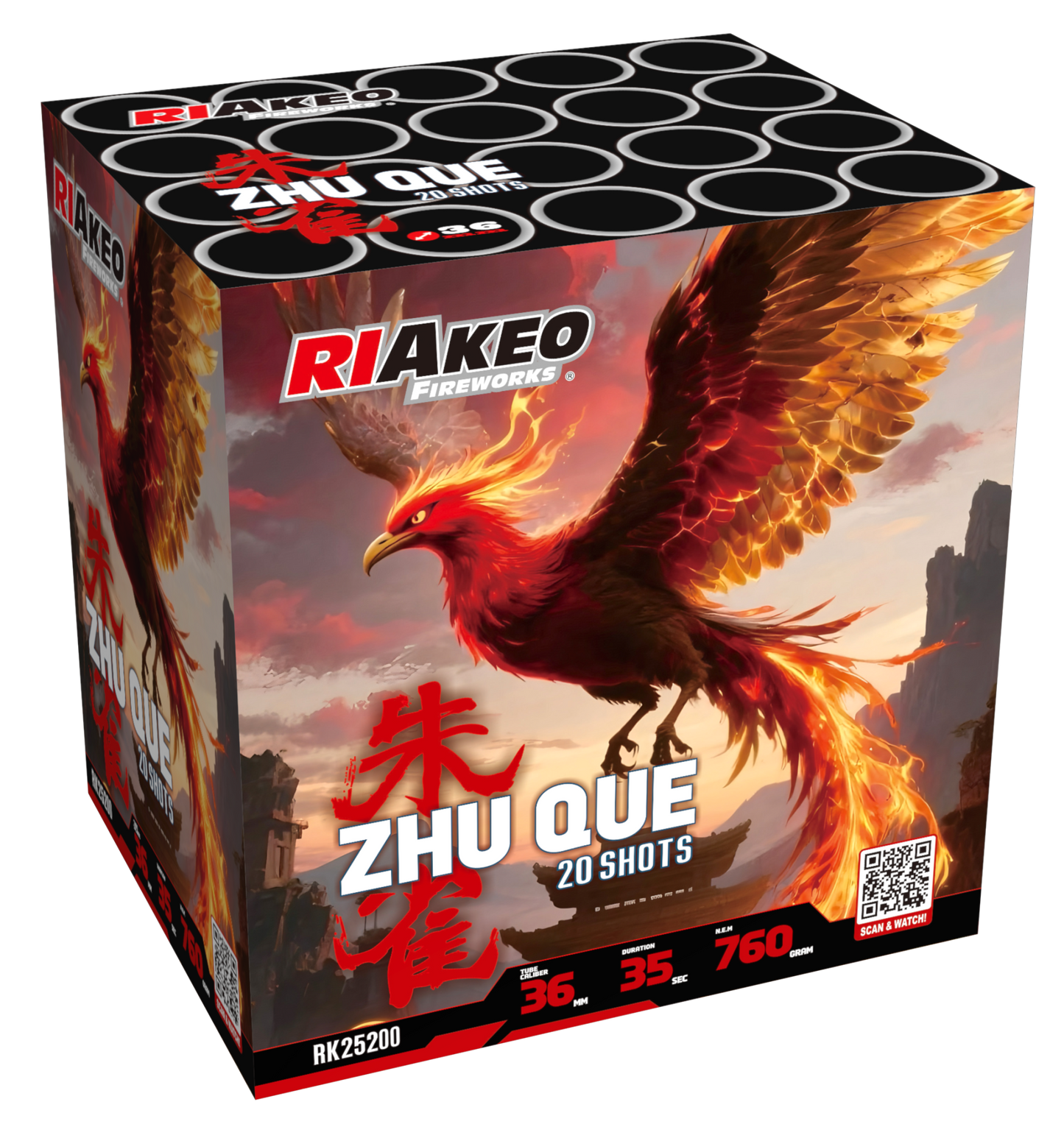 Riakeo Zhu Que 36mm