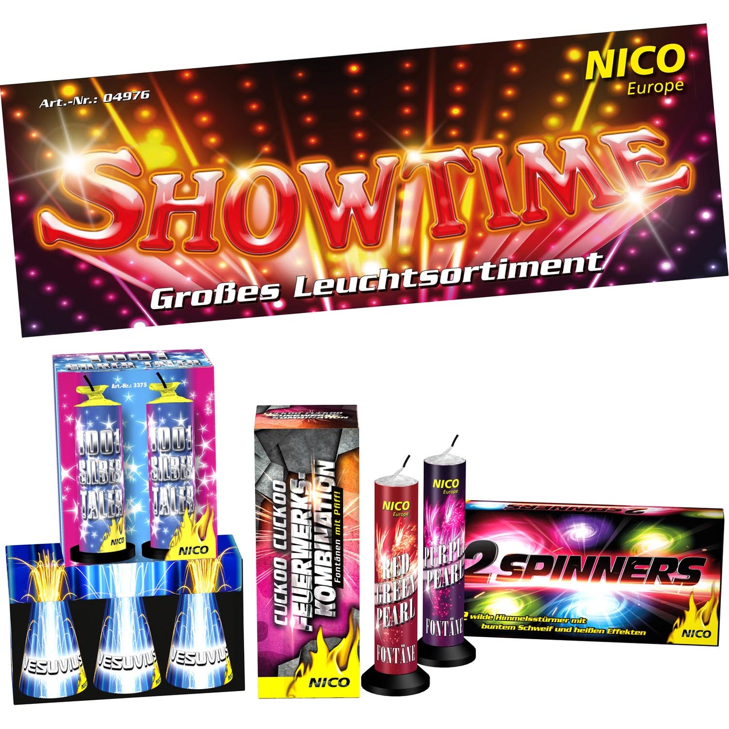 Nico Showtime Sortiment